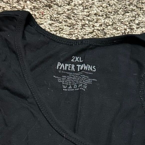 Paper Towns Universe Quote Tank Top - Size 2X - Picture 4 of 4